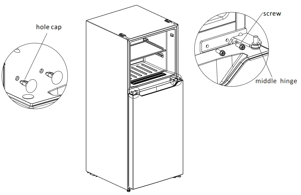 Midea MDRT489MTB46-MY Refrigerator Top Freezer - Fig 15
