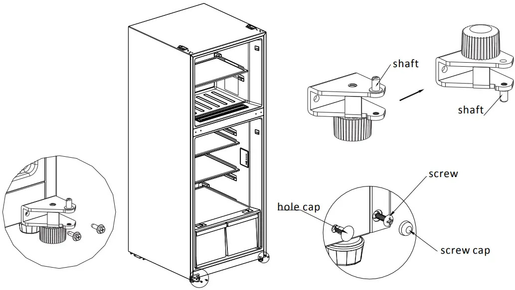 Midea MDRT489MTB46-MY Refrigerator Top Freezer - Fig 16