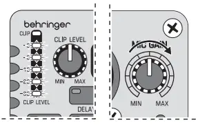 behringer FBQ100 Shark Automatic Feedback Destroyer - Getting startec