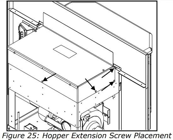 Installing Hopper Cover And Adjusting Hopper Height