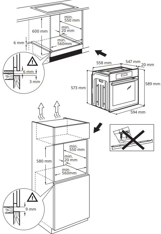 IKEA KULINARISK Convection Oven-FIG2