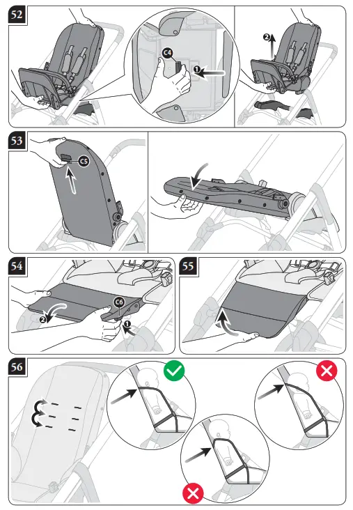 Inglesina Aptica XT System Quattro with Infant Car Seat Darwin - Fig11