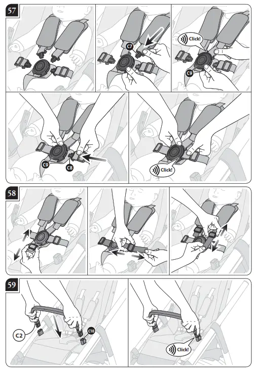 Inglesina Aptica XT System Quattro with Infant Car Seat Darwin - Fig12