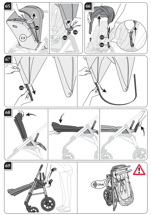 Inglesina Aptica XT System Quattro with Infant Car Seat Darwin - Fig14
