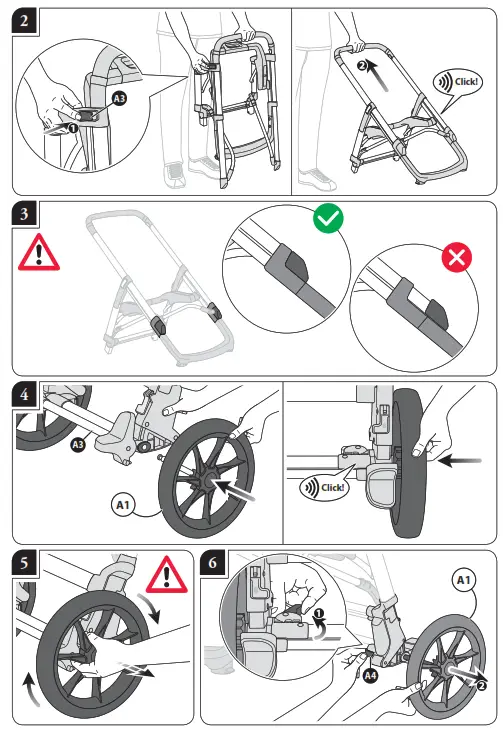 Inglesina Aptica XT System Quattro with Infant Car Seat Darwin - Fig2