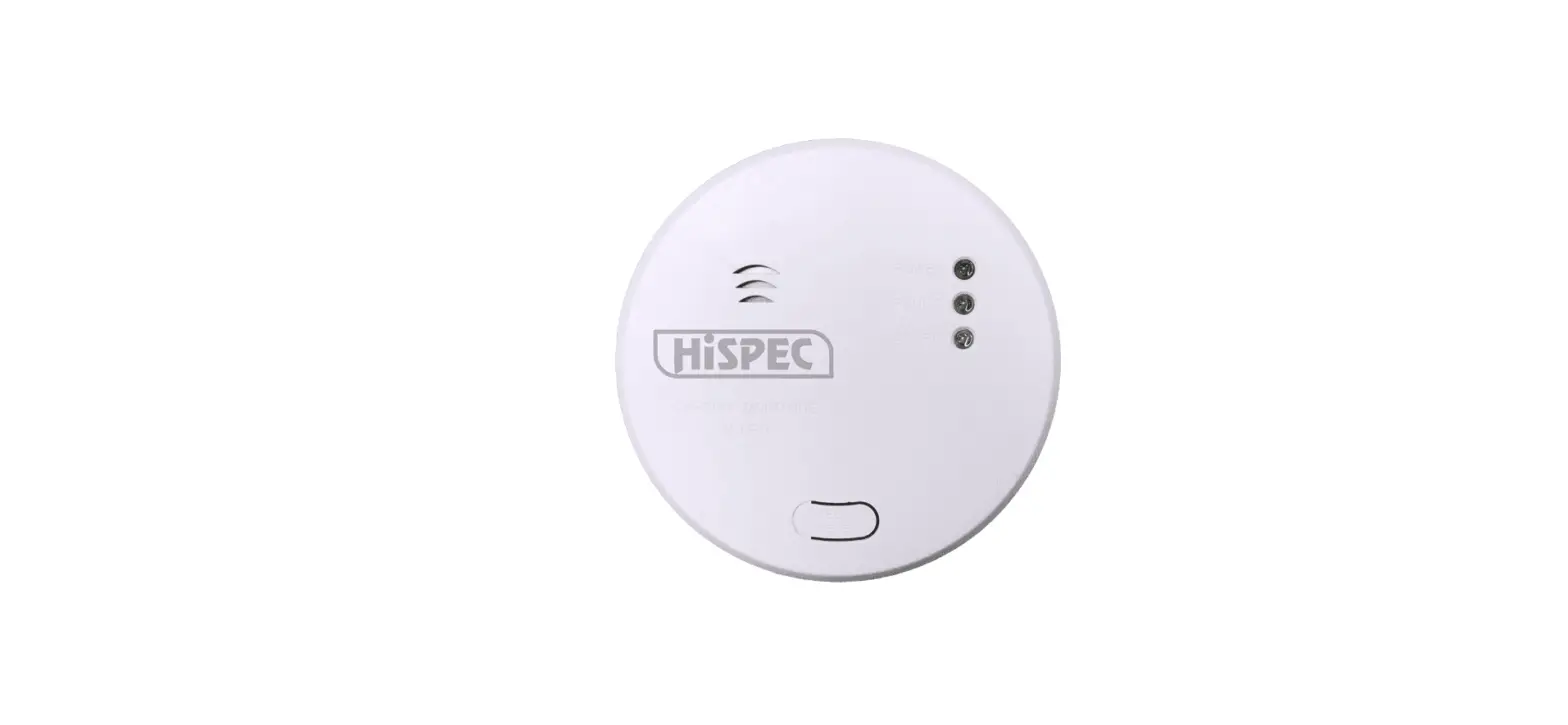 Hispec Hssa-hco-ff10 Interconnectable Fast Fix Mains Carbon Monoxide Detector Alarm Instructions