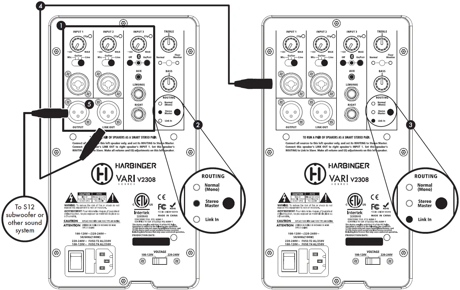 Smart Stereo With V2308/V2310