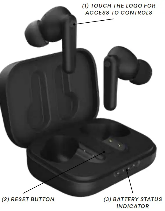 urbanista 39029 London True Wireless ANC Earbud - 1