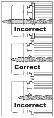 milwaukee M12 UDEL Hammervac M12 Universal Dust Extractor - Fitting the HAMMERVAC™ to the Tool and Bit