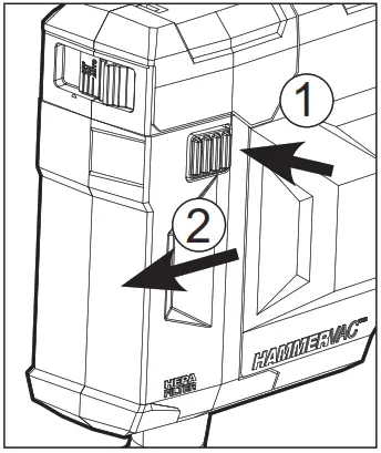 milwaukee M12 UDEL Hammervac M12 Universal Dust Extractor - HEPA Filter