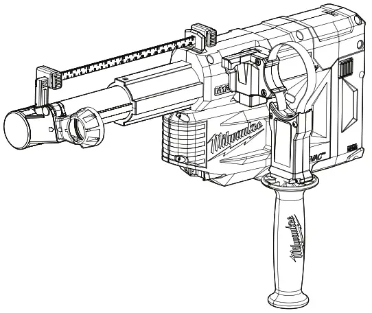 milwaukee M12 UDEL Hammervac M12 Universal Dust Extractor