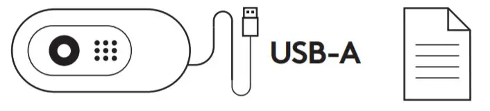 logitech C270 HD Video 720P Webcam Built-in-BOX