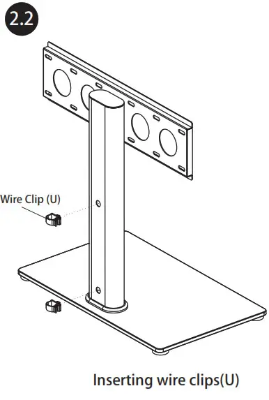 FORGING MOUNT Universal TV Stand HY4111 - Step 2.2