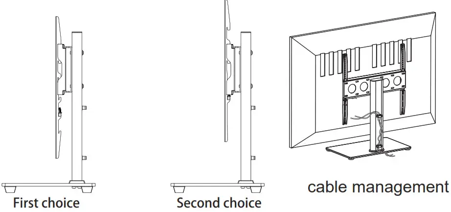 FORGING MOUNT Universal TV Stand HY4111 -Step 4.1