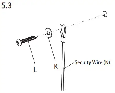 FORGING MOUNT Universal TV Stand HY4111 - Step 5.3