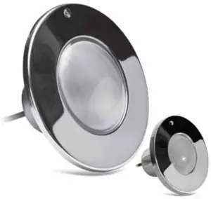 J J Electronics LPL-F3W-120-100-P PureWhite LED Pool and Spa Light Fixture