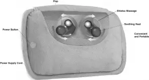 Homedics SP-10H Shiatsu Pillow with Heat function