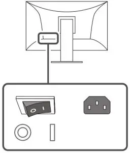 EIZO FlexScan EV2485 24 inch Color LCD Office Monitor -2