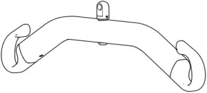 BM16199 - Aluminum sling bar 1