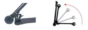 imperii Electrical Scooter Folding Instruction