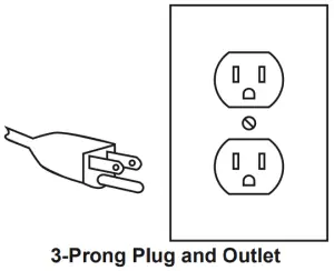 CHICAGO ELECTRIC 61173 inch Electric Impact Wrench - tools with three prong plugs