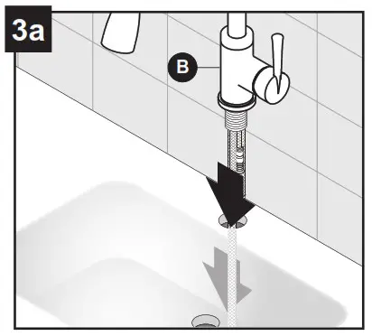 lowes FP4AF260CP Pull Down Kitchen Faucet- ASSEMBLY INSTRUCTIONS 3