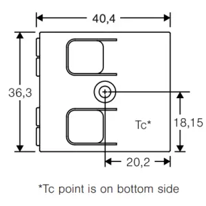 CASAMBI CBU DCS Bluetooth Controllable LED Driver Controller - Dimensions