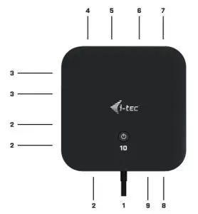 i-tec C31HDMIDPDOCKPD USB-C HDMI-DESCRIPTION