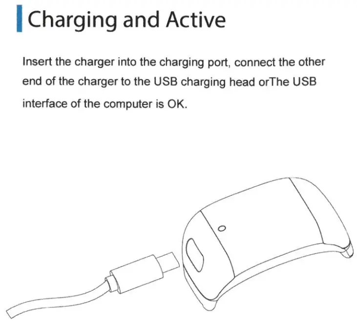 TeKKiWear AD0063 - G36 Smartwatch - Charging Point