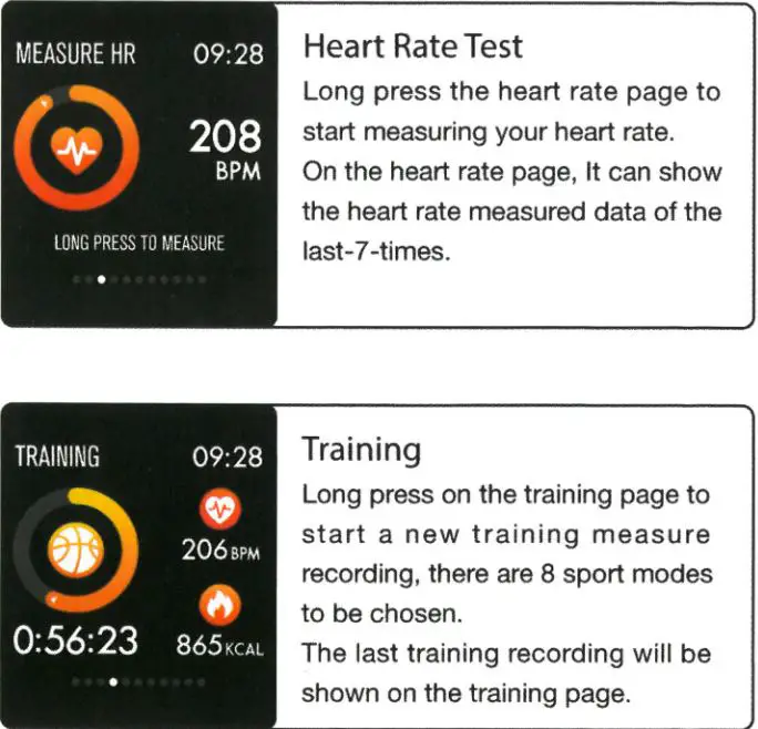 TeKKiWear AD0063 - G36 Smartwatch - Features