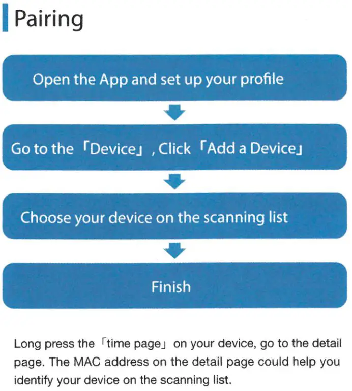 TeKKiWear AD0063 - G36 Smartwatch - Pairing