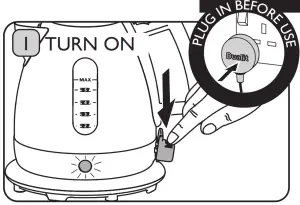 Dualit 484857 Jug Kettle - BOILING WATER 1