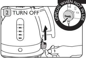 Dualit 484857 Jug Kettle - BOILING WATER 2