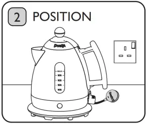 Dualit 484857 Jug Kettle - SETTING UP 2