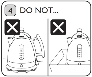 Dualit 484857 Jug Kettle - SETTING UP 4