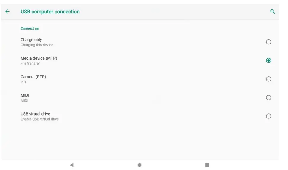 XGODY T702 Kids Android Tablet - oad mode