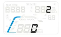 kogan Gps Car Head Up Display - Brightness