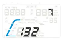 kogan Gps Car Head Up Display - starting