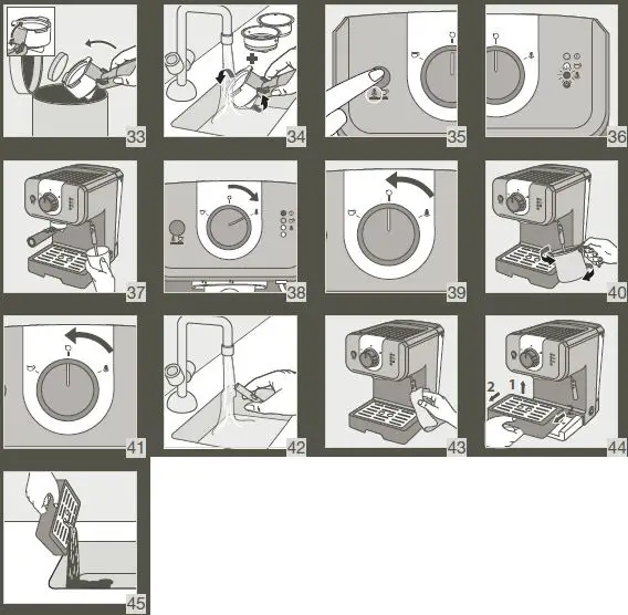 KRUPS  8010000314 Pump Espresso And Cappuccino Coffee Maker fig-6