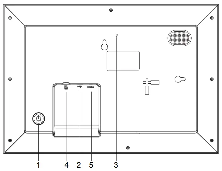 Feelcare HN DPF1005 10 1 Inch Smart WiFi Photo Frame-POWER