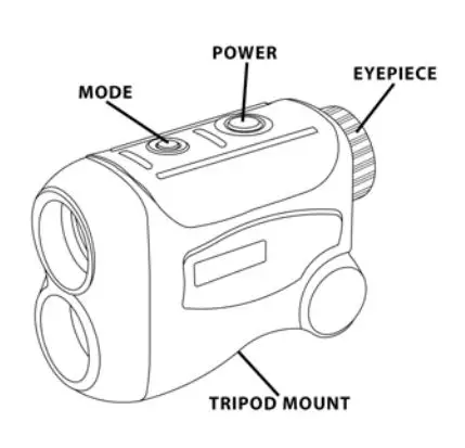 CARSON RF-650 LITEI.LIRYE 650 Yard Rangefinder Instructions - SPECIFICATIONS