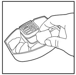 guardian technologies H1117 Salt Lamp and Humidifier with Aromatherapy Tray - Carefully