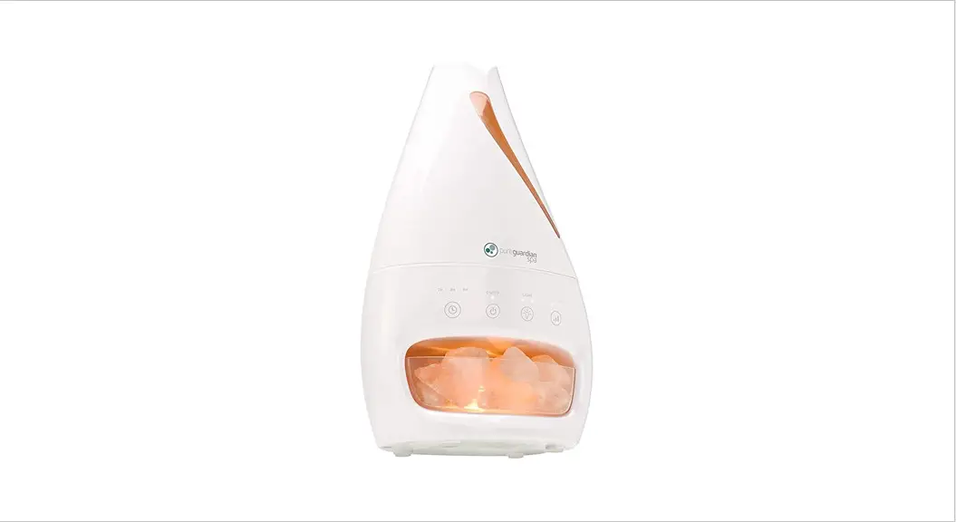 Guardian Technologies H1117 Salt Lamp And Humidifier With Aromatherapy Tray Instruction Manual