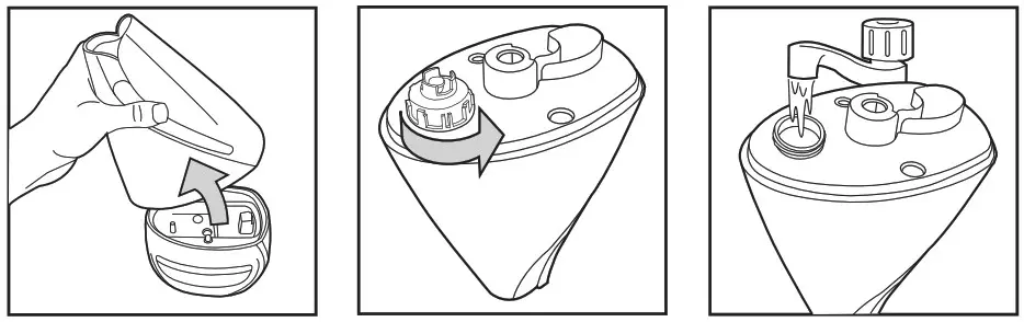 guardian technologies H1117 Salt Lamp and Humidifier with Aromatherapy Tray - Separate