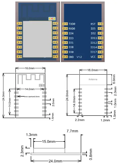 Shenzhen Jixin Intelligence BL62B BT Module fig 2