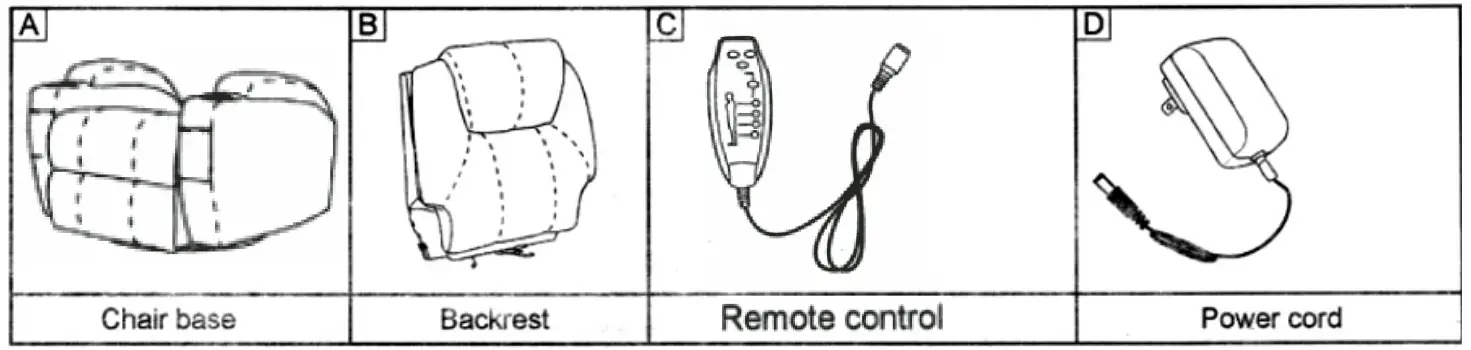 HOMEDEPOT S 6005BK Leather 8 Point Massage Chair -