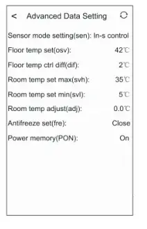 BEOK TDS23 WiFi Heating Thermostat FIG 20