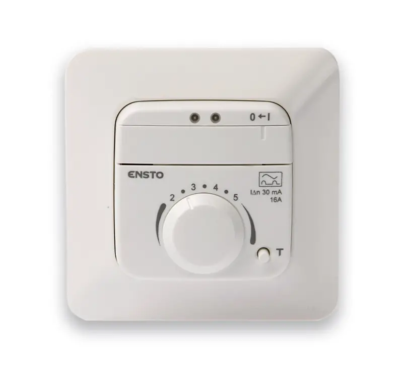 Ensto Eco10btw-j Floor Thermostat Instruction Manual