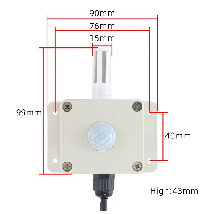 SONBEST SM3590B- Temperature And -Humidity- Integrated -Sensor-fig 2