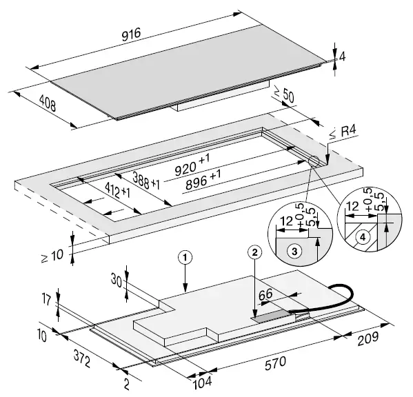 Miele-KM-7679-FR-Built-In-Induction-Hob-FIG-12